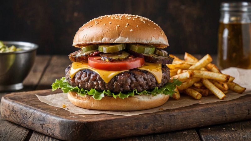 burger, grilling, matlagings tips, storfekjøtt, tilbehør, kulinariske teknikker