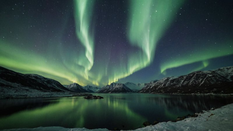 nordlys, reise, Norge, Tromsø, Lyngenfjord, Senja, Alta, Kirkenes