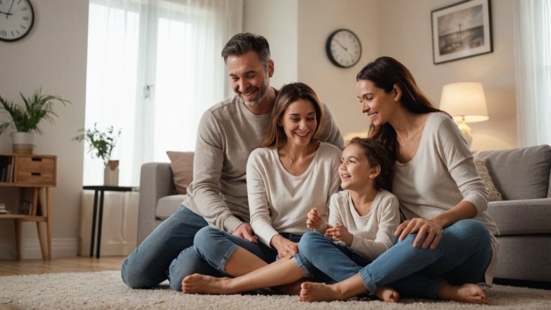 stresshåndtering, familieforhold, kommunikasjon, kvalitetstid, selvpleie, humor