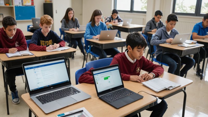 teknologi, utdanning, nettlæring, virtuelle klasserom, tilgjengelighet