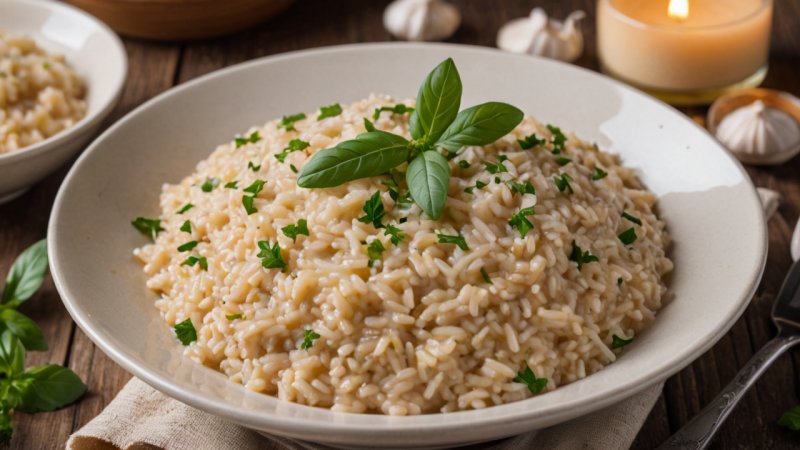 hjemmelaget risotto, matlagingsguide, italiensk mat, kremet risotto, risottotips