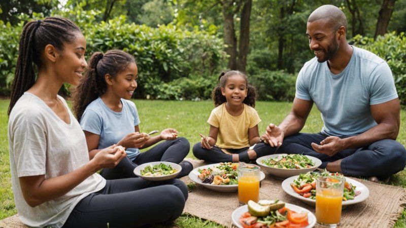 sunn livsstil, helsetips for familien, ernæring, fysisk aktivitet, mental helse