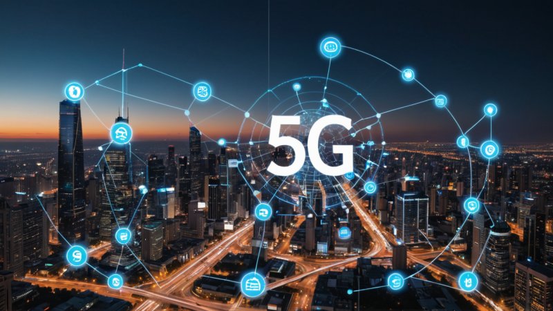 5G teknologi, telekommunikasjon, Internet of Things, smarte byer, selvkjørende biler, helsevesen, digital transformasjon