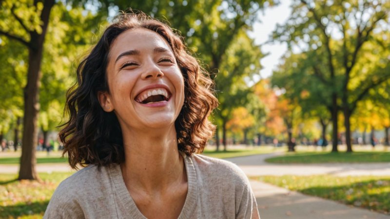 latter, mental helse, stressreduksjon, velvære, sosiale fordeler, latterterapi, humor, lykke