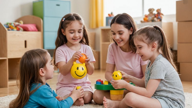 trygt miljø for barn, emosjonell støtte, foreldretips, barns utvikling, læringsmiljø, omsorg for barn