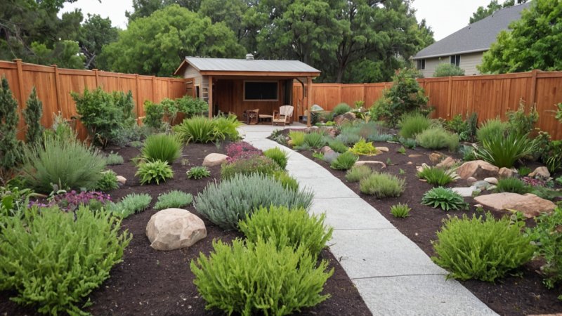 bærekraftig hage, innfødte planter, kompostering, økologisk skadedyrkontroll, vannbevaring