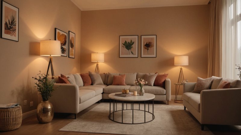 koselig atmosfære, belysning tips, boliginnredning, varmt lys, stemningsbelysning