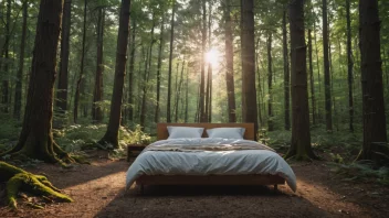 natur, søvnforbedring, mental helse, utendørsaktiviteter, naturlige lyder