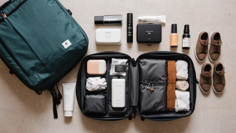 reise, minimal pakking, reisetips, pakkeliste, effektiv reise