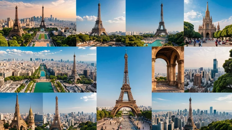 reise, populære turistmål, Paris, New York City, Bali, Tokyo, Roma