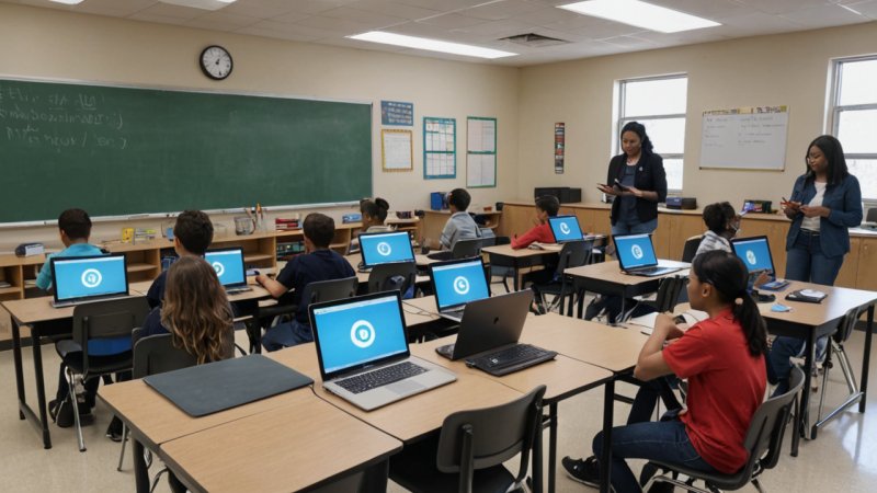 digital læring, utdanningsteknologi, tilpasset læring, interaktive verktøy, fremtiden for utdanning