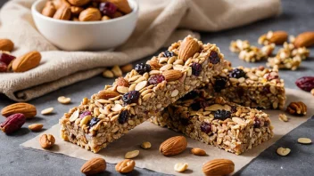 granola barer, hjemmelagde snacks, sunne oppskrifter, granola, ernæring