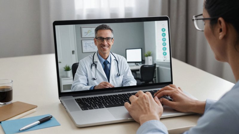 telemedisin, helsevesen, virtuelle konsultasjoner, pasientbehandling, fjernhelse