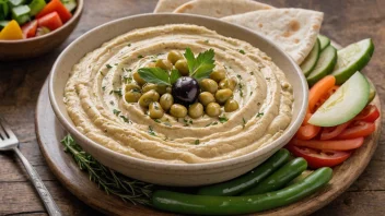 hummus, sunn dipp, hjemmelaget hummus, kikerter, tahini, oppskrifter, vegansk, næringsrik