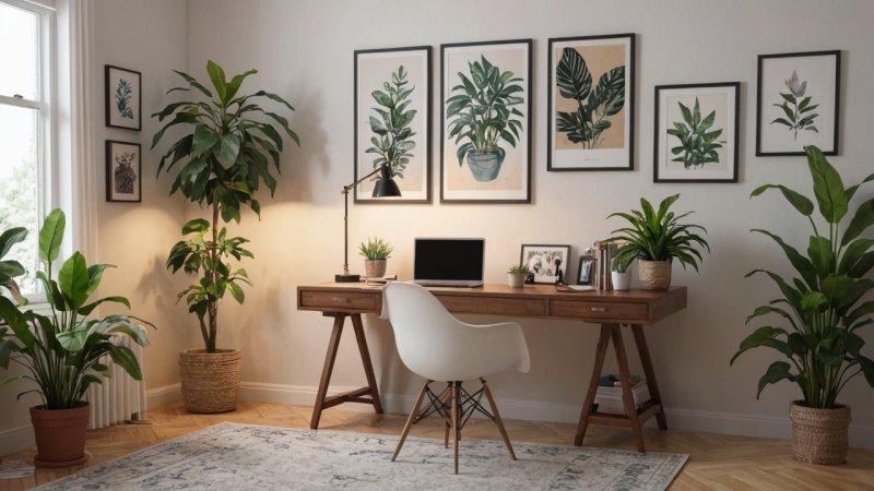 kreativ skriving, skriveområde design, hjemmekontor inspirasjon, produktivitet, interiørdesign