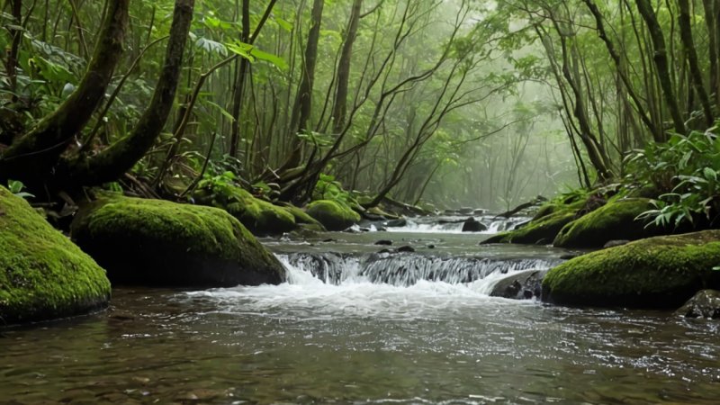 naturlyder, avslapning, stressreduksjon, velvære, mindfulness, meditasjon